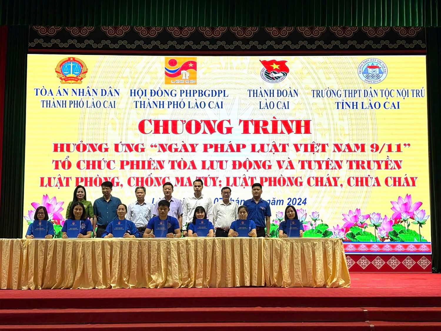 Chương trình Hưởng ứng ngày Pháp luật Việt Nam 9.11 tại Lào Cai