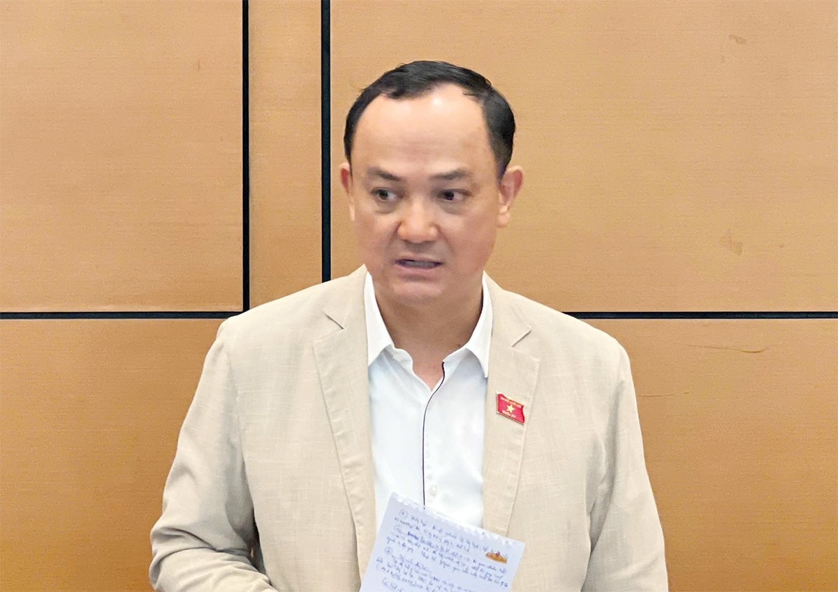 ĐBQH Nguyễn Ngọc Sơn (Hải Dương) phát biểu