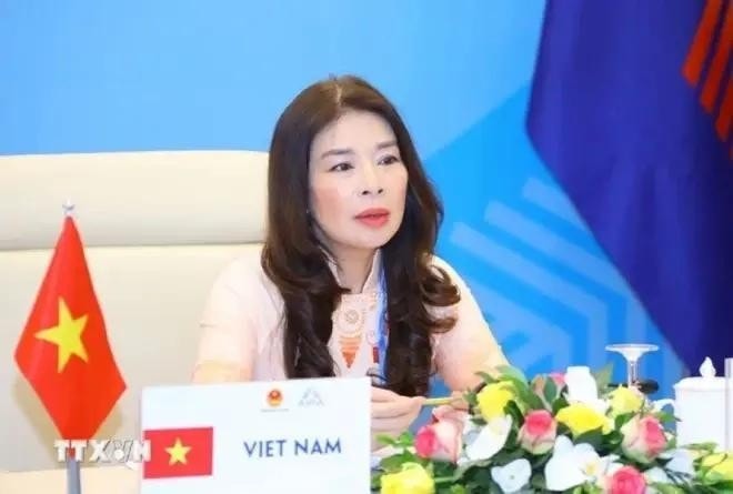 Vice Chairwoman of the NA Committee for External Relations Le Thu Ha (Photo: VNA) Vice Chairwoman of the NA Committee for External Relations Le Thu Ha (Photo: VNA)