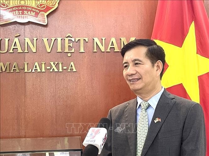 Đại sứ Đặc mệnh toàn quyền Việt Nam tại Malaysia Đinh Ngọc Linh. Ảnh: Thành Trung/PV TTXVN tại Kuala Lumpur