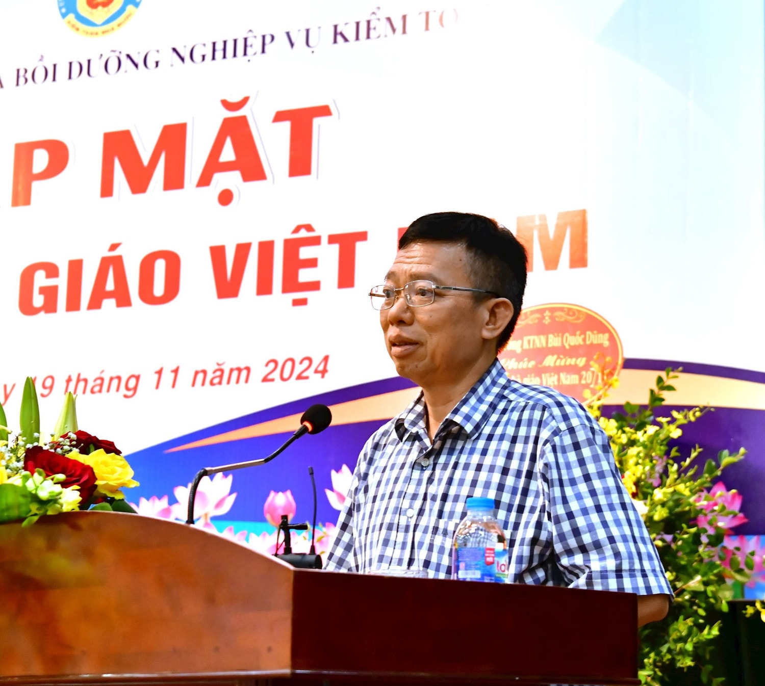 Phó Vụ trưởng Vụ Pháp chế Đặng Văn Hải đề xuất tăng cường các chương trình đào tạo liên quan đến pháp luật. Ảnh: Nguyễn Ly