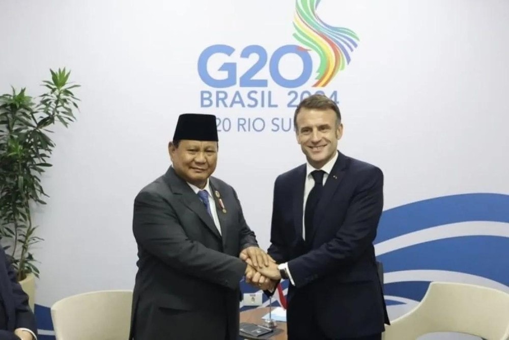 President Prabowo Subianto (L) and French President Emmanuel Macron. (Photo: Antara) President Prabowo Subianto (L) and French President Emmanuel Macron. (Photo: Antara)