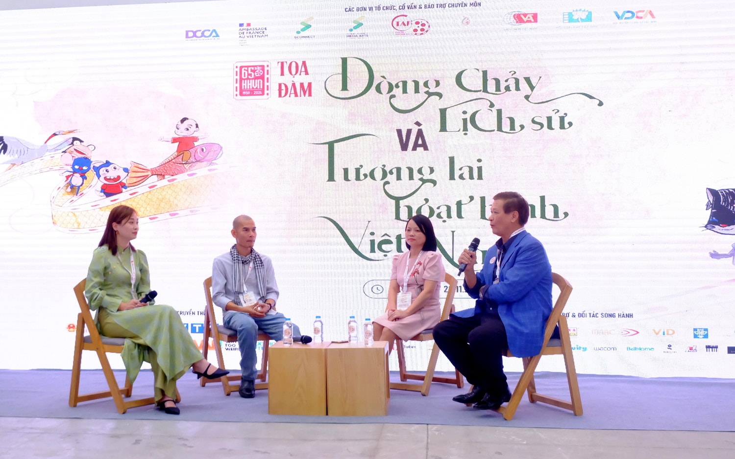 Tọa đàm "Dòng chảy lịch sử và tương lai hoạt hình Việt Nam" diễn ra chiều 22.11