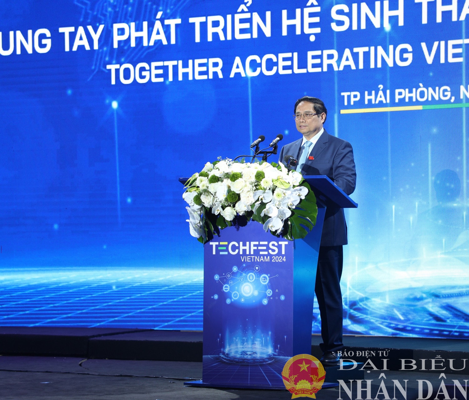 Thủ tướng Chính phủ Phạm Minh Chính phát biểu chỉ đạo tại Lễ khai mạc