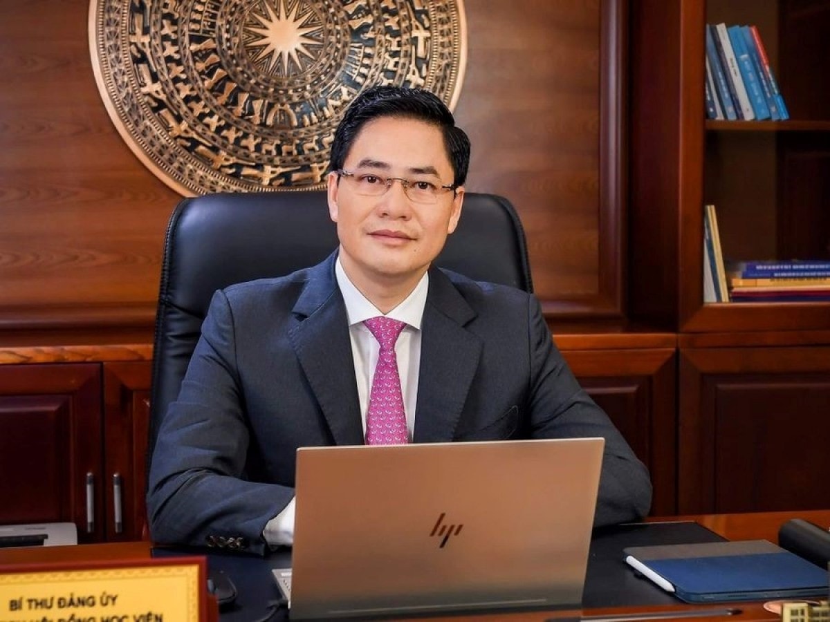 Chủ tịch Hội đồng Học viện Ngân hàng PGS.TS. Bùi Hữu Toàn. Nguồn: ITN