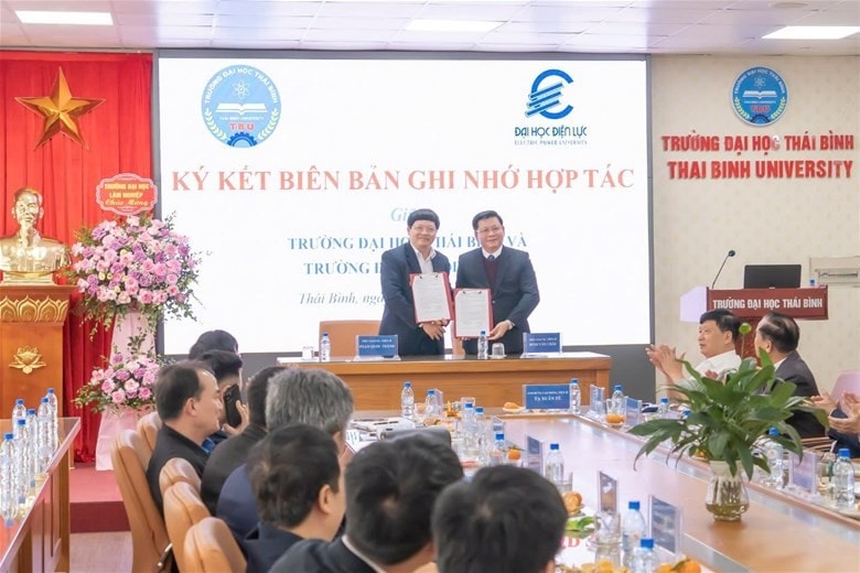 Ký kết hợp tác giữa Trường Đại học Điện lực và Trường Đại học Thái Bình