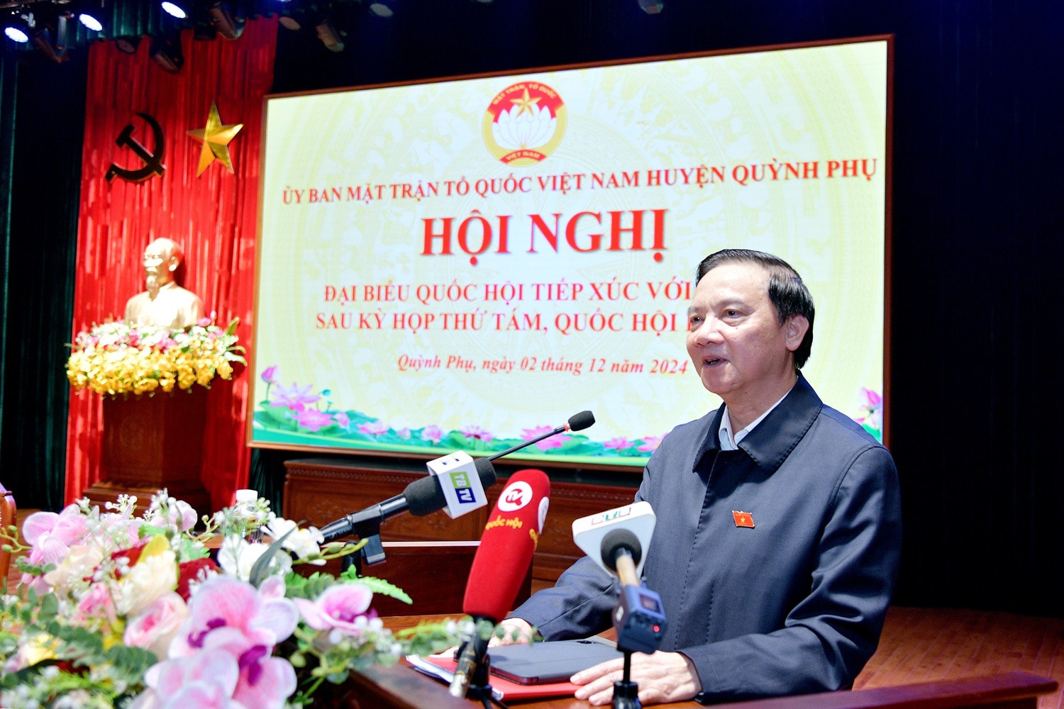 Phó Chủ tịch Quốc hội Nguyễn Khắc Định.