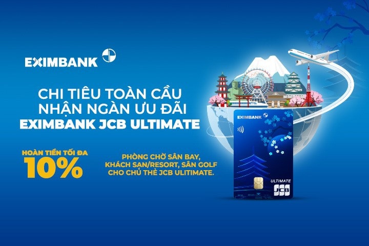 Thẻ JCB Ultimate by Eximbank mở ra những đặc quyền tài chính ưu việt và đưa chủ sở hữu bước vào thế giới của những trải nghiệm cao cấp