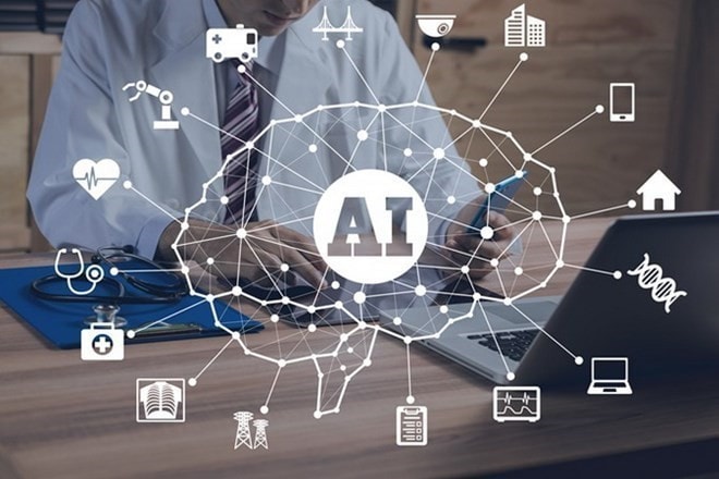 Tech giants such as Microsoft, Google, and Amazon committed to injecting 50 billion USD in the region’s AI sector. (Illustrated photo by VNA) Tech giants such as Microsoft, Google, and Amazon committed to injecting 50 billion USD in the region’s AI sector. (Illustrated photo by VNA)