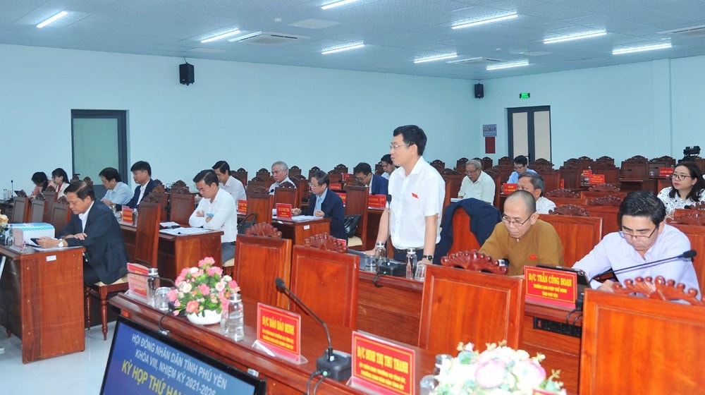 Đại biểu thảo luận Tổ. Ảnh: Anh Ngọc