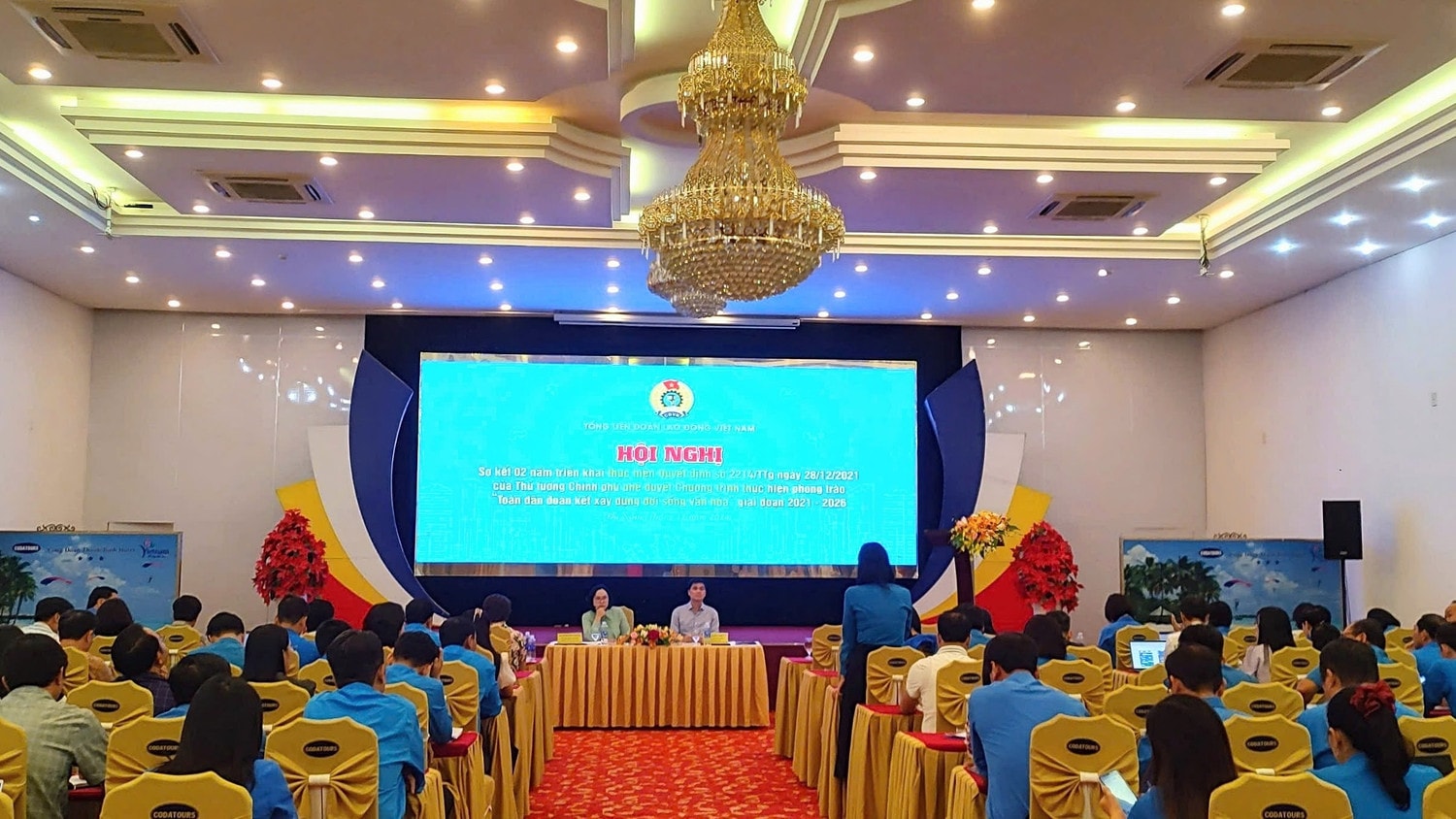 Những năm qua, việc chăm lo đời sống vật chất, văn hóa tinh thần cho người lao động luôn được các cấp công đoàn chú trọng. Ảnh: Vân Anh