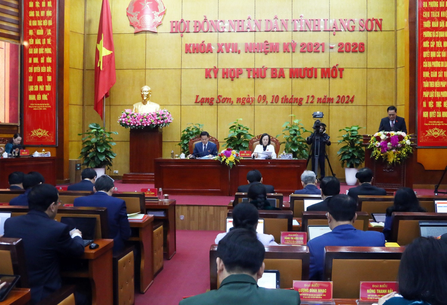 Quang cảnh kỳ họp. Ảnh: Thanh Bình
