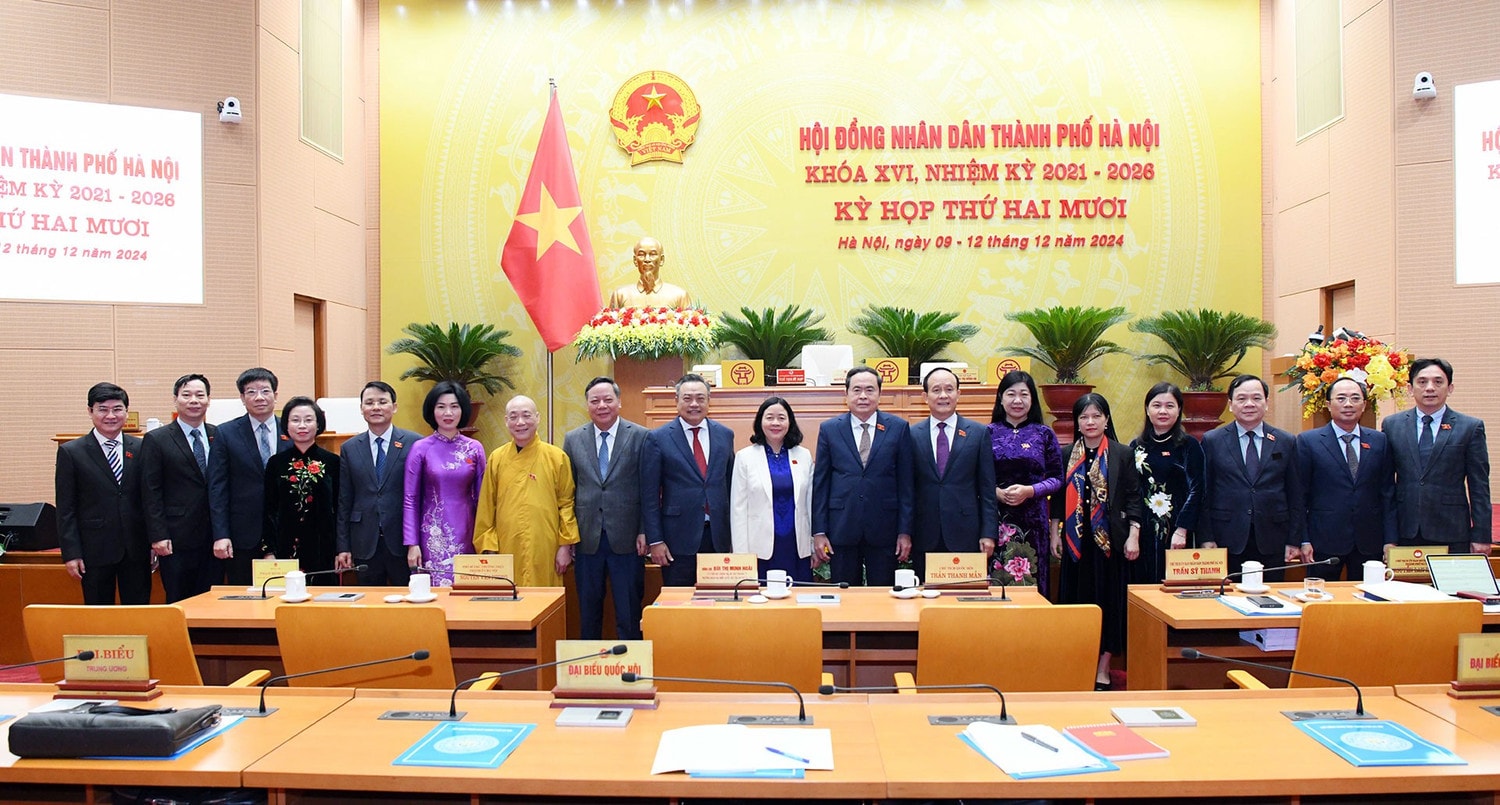 Chủ tịch Quốc hội Trần Thanh Mẫn và các đại biểu dự phiên họp. Ảnh: Lâm Hiển