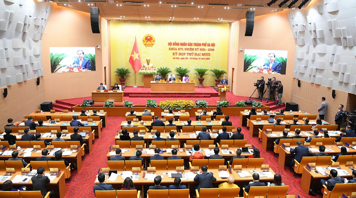 Chủ tịch Quốc hội Trần Thanh Mẫn phát biểu. Ảnh: Lâm Hiển