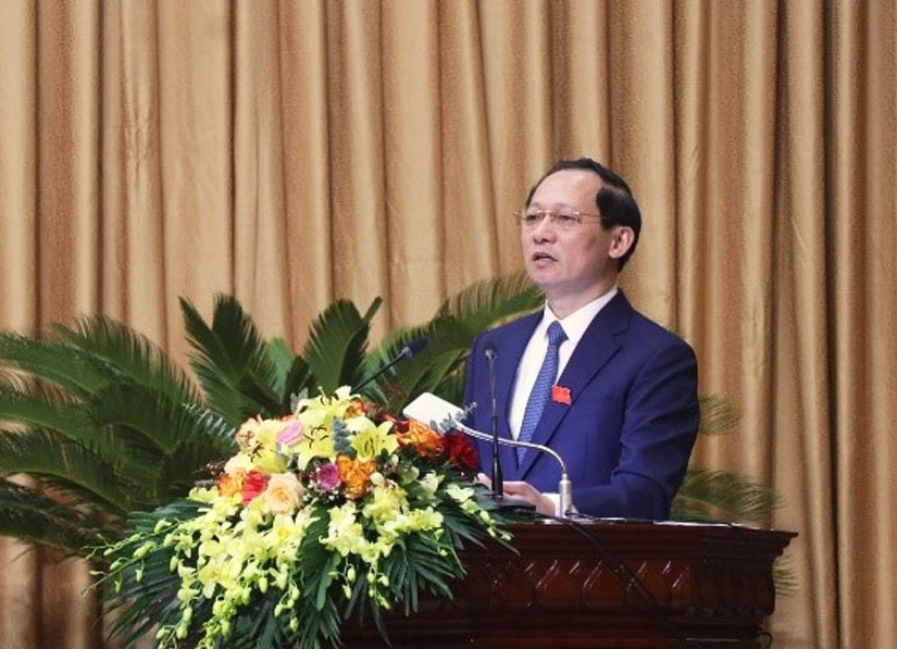Giám đốc Sở Nội vụ Lê Hồng Phúc trả lời chất vấn