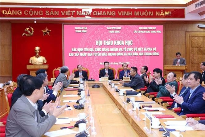 Quang cảnh hội thảo. Ảnh: Phương Hoa- TTXVN