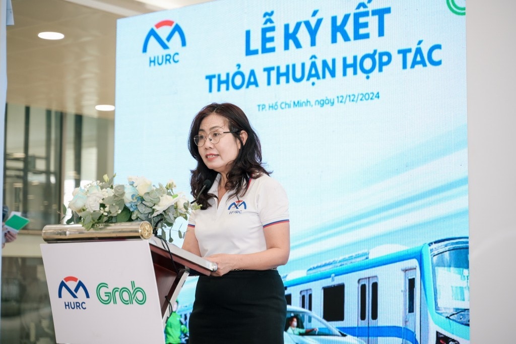 Bà Văn Thị Hữu Tâm - Phó Giám đốc Công ty TNHH MTV Đường sắt Đô thị số 1 TP. Hồ Chí Minh