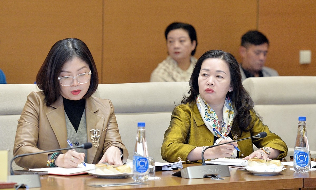 Đại biểu dự phiên họp. Ảnh: Hồ Long
