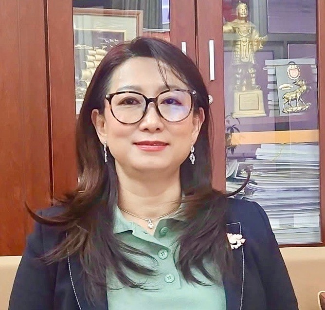 Vụ trưởng Vụ Gia đình Trần Tuyết Ánh. Ảnh: NVCC