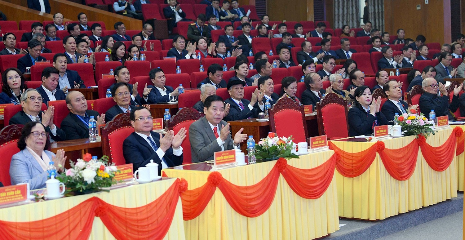 Các đại biểu dự Hội nghị. Ảnh: Lâm Hiển