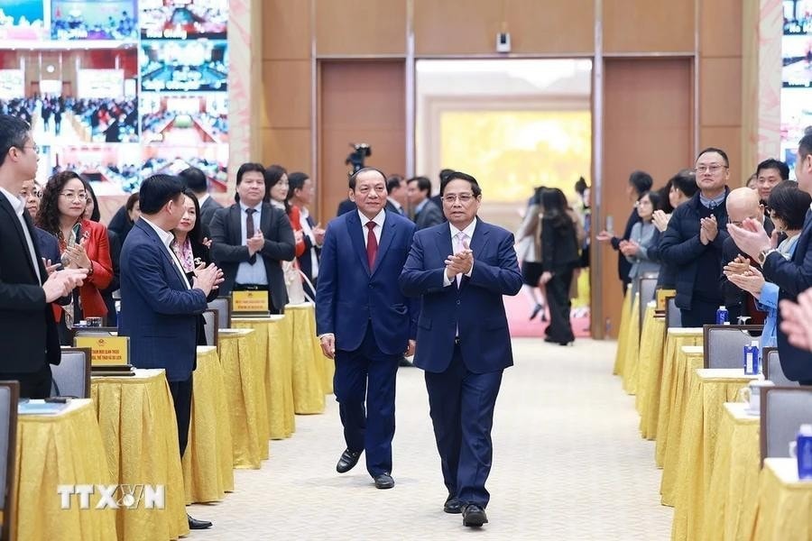 Prime Minister Pham Minh Chinh attends the culture, sports, and tourism sector's conference (Photo: VNA) Prime Minister Pham Minh Chinh attends the culture, sports, and tourism sector's conference (Photo: VNA)