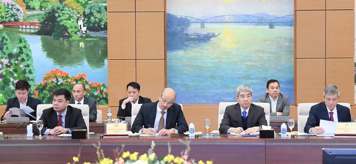 Các Đại sứ, Trưởng cơ quan đại diện Việt Nam ở nước ngoài dự cuộc gặp mặt. Ảnh: Lâm Hiển