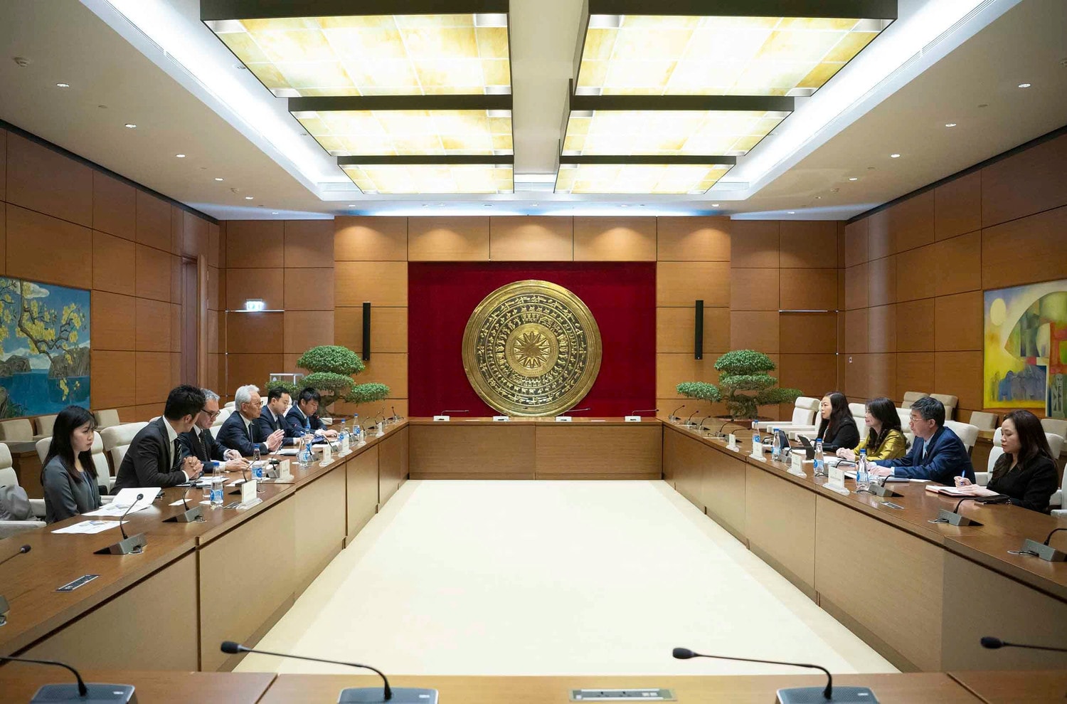 Quang cảnh cuộc tiếp