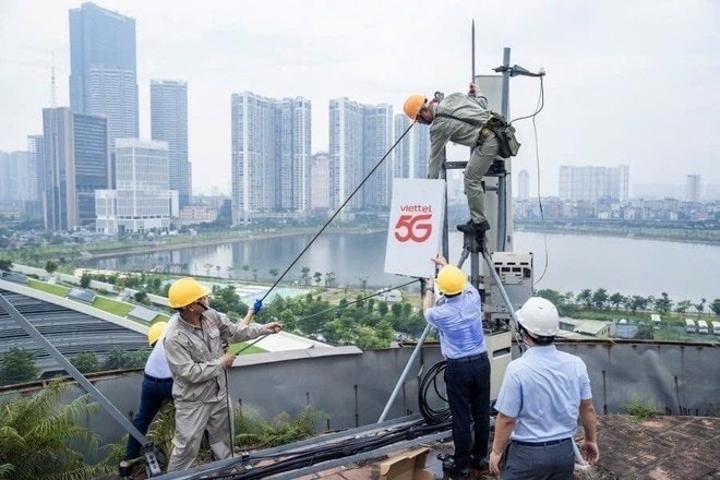 Viettel officially launches 5G network on October 15 (Photo: VNA) Viettel officially launches 5G network on October 15 (Photo: VNA)