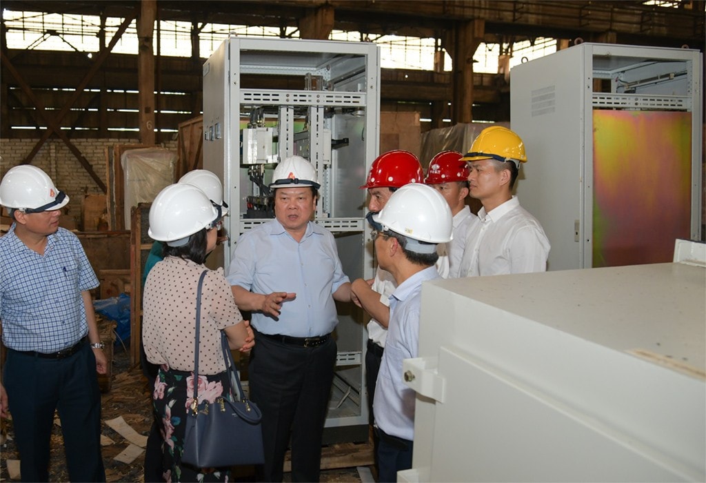 Chủ tịch Ủy ban Quản lý vốn nhà nước tại doanh nghiệp Nguyễn Hoàng Anh kiểm tra thực địa, đôn đốc đẩy nhanh tiến độ xử lý dứt điểm Dự án mở rộng giai đoạn 2 Nhà máy Gang thép Thái Nguyên (TISCO 2)