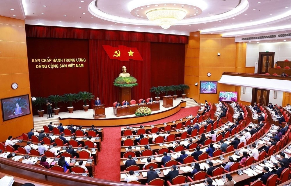 At the plenum of the 13th Party Central Committee in Hanoi on November 25, 2024. (Photo: VNA) At the plenum of the 13th Party Central Committee in Hanoi on November 25, 2024. (Photo: VNA)