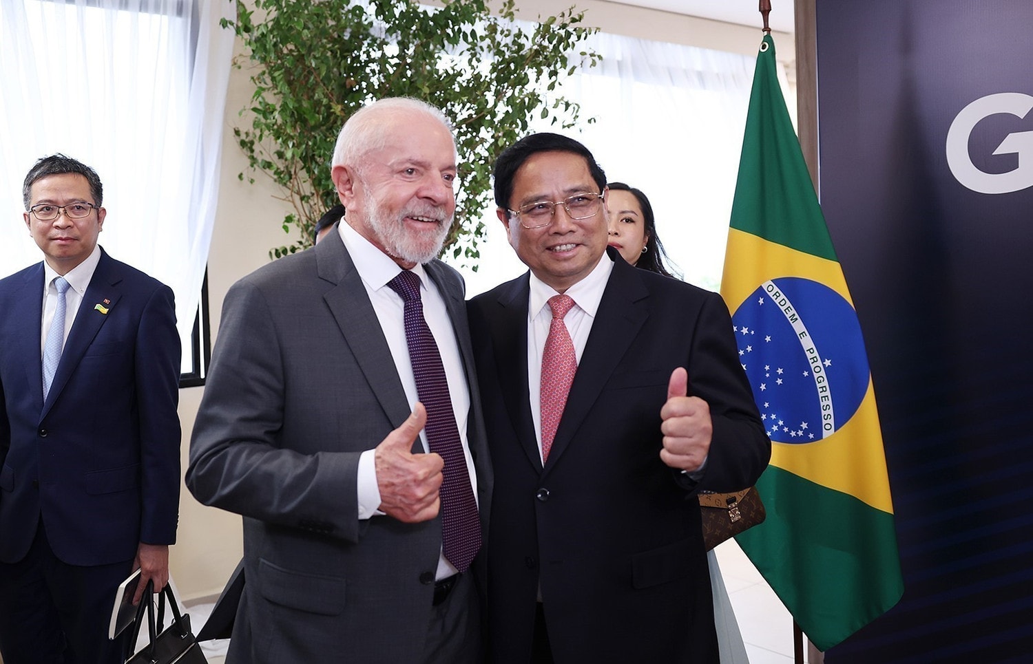 Prime Minister Pham Minh Chinh’s trip to Brazil has contributed to elevating the two countries’ relations to a strategic partnership (Photo: VNA) Prime Minister Pham Minh Chinh’s trip to Brazil has contributed to elevating the two countries’ relations to a strategic partnership (Photo: VNA)