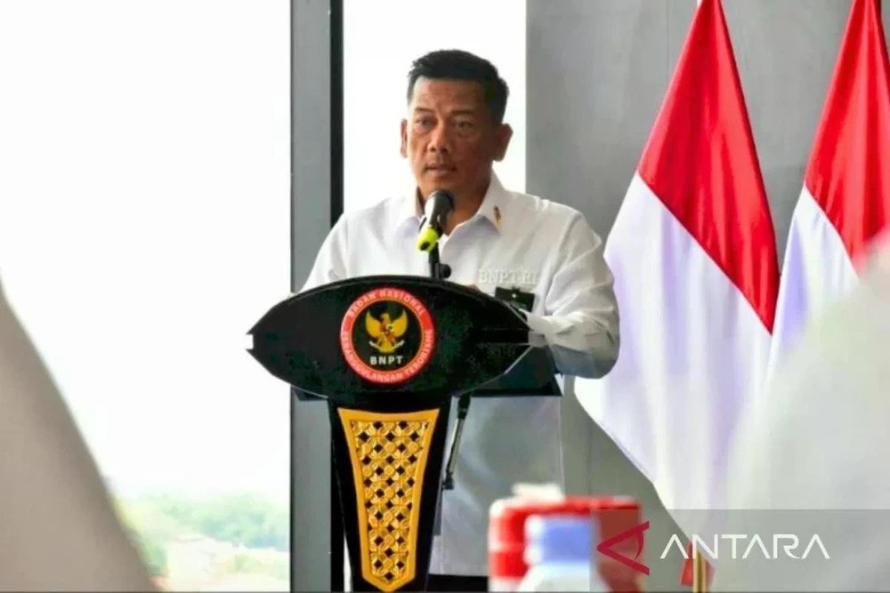 Head of the Indonesian National Counter-Terrorism Agency's general affairs bureau Fanfan Infansyah (Photo: Antara) indonesia.jpg