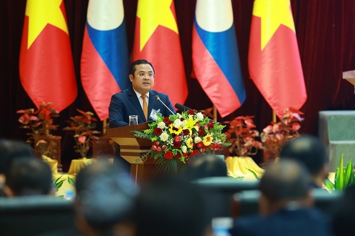 Ông Phùng Quang Hiệp, Chủ tịch HĐTV Tập đoàn Hóa chất Việt Nam phát biểu tại Hội nghị