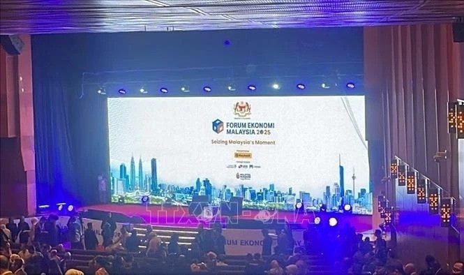 At the Malaysian economic forum (FEM) 2025 in Kuala Lumpur on January 9. (Photo: VNA) malaysia-economic-forum.jpg