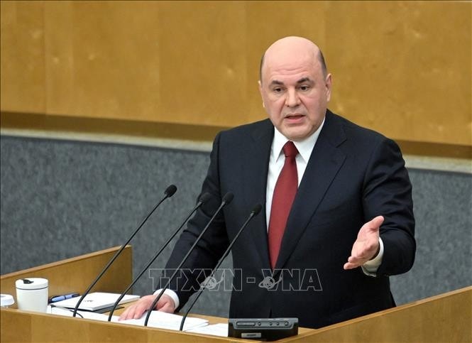 Thủ tướng Nga Mikhail Vladimirovich Mishustina. Ảnh: AFP/TTXVN