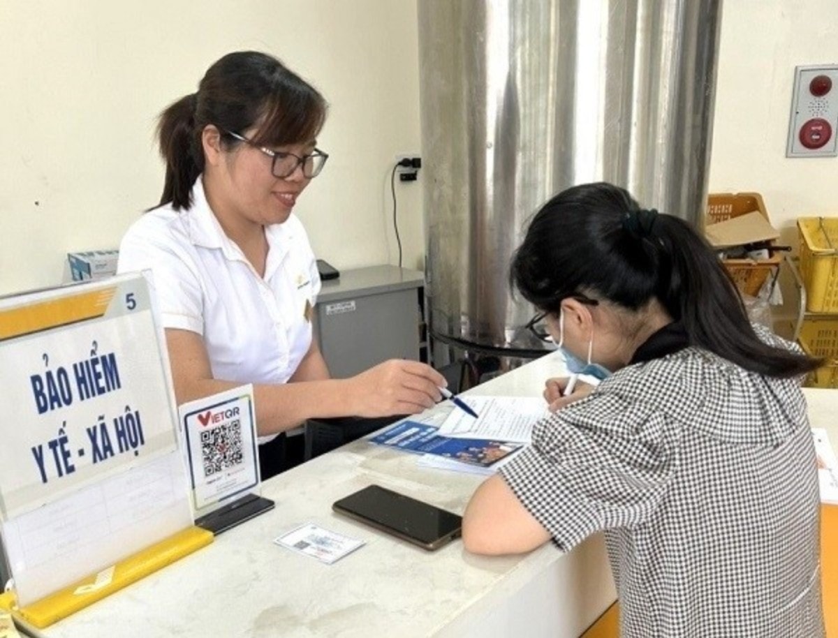 Điểm thu BHXH, BHYT thuộc Tổ chức dịch vụ thu Bưu điện tỉnh Bắc Kạn