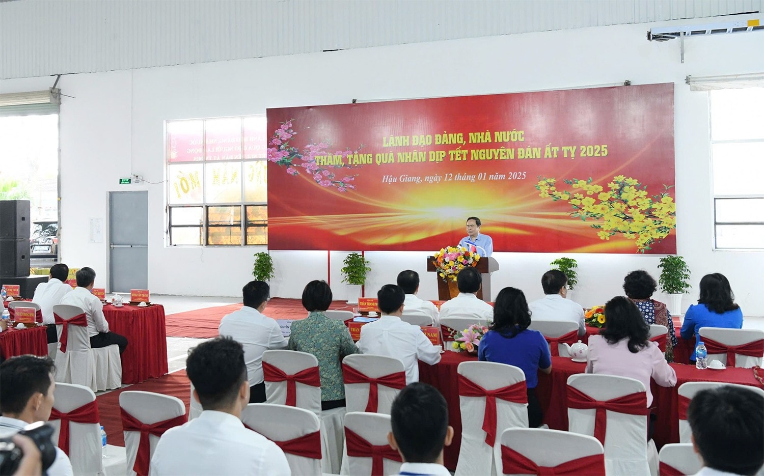 Chủ tịch Quốc hội Trần Thanh Mẫn phát biểu. Ảnh: Lâm Hiển