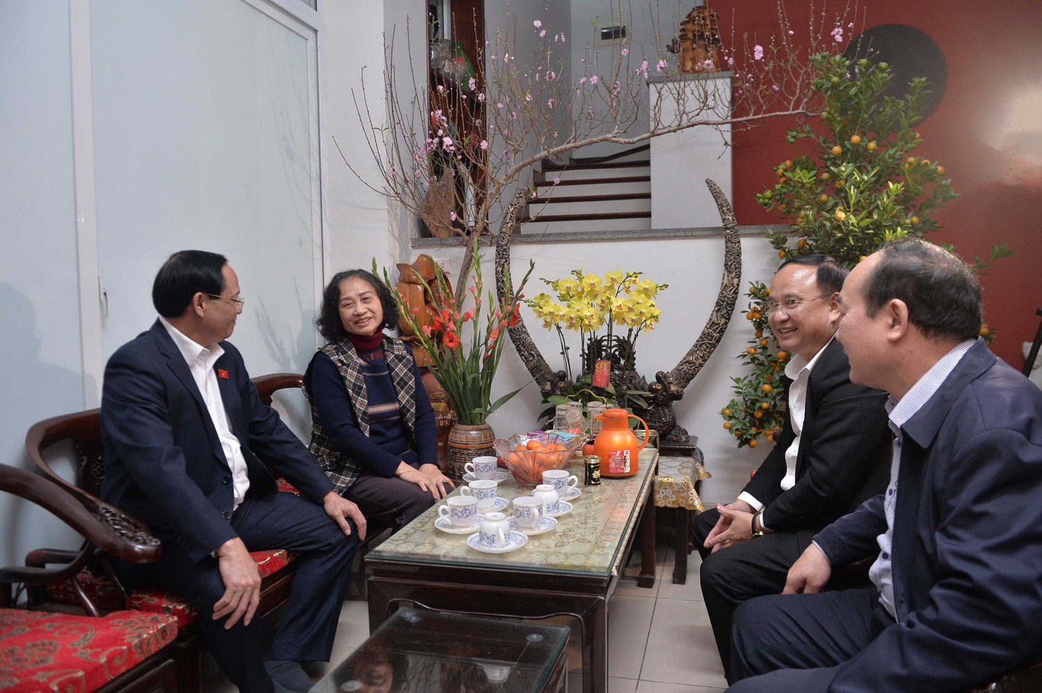 Phó Chủ tịch Quốc hội, Thượng tướng Trần Quang Phương chúc Tết gia đình cố Phó Chủ tịch Quốc hội Nguyễn Phúc Thanh