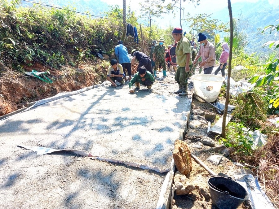 Sức dân làm nên nông thôn mới tại xã Tân Nam, huyện Quang Bình