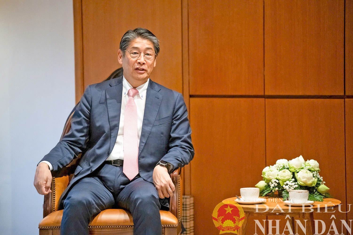 Đại sứ Nhật Bản tại Việt Nam Ito Naoki phát biểu. Ảnh: Lâm Hiển