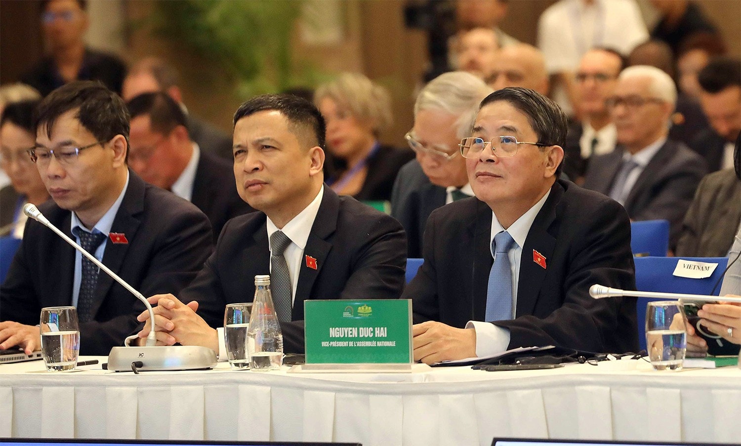 Phó Chủ tịch Quốc hội Nguyễn Đức Hải chủ trì phiên thảo luận "Hợp tác giữa các nước Pháp ngữ trong lĩnh vực nông nghiệp bền vững”