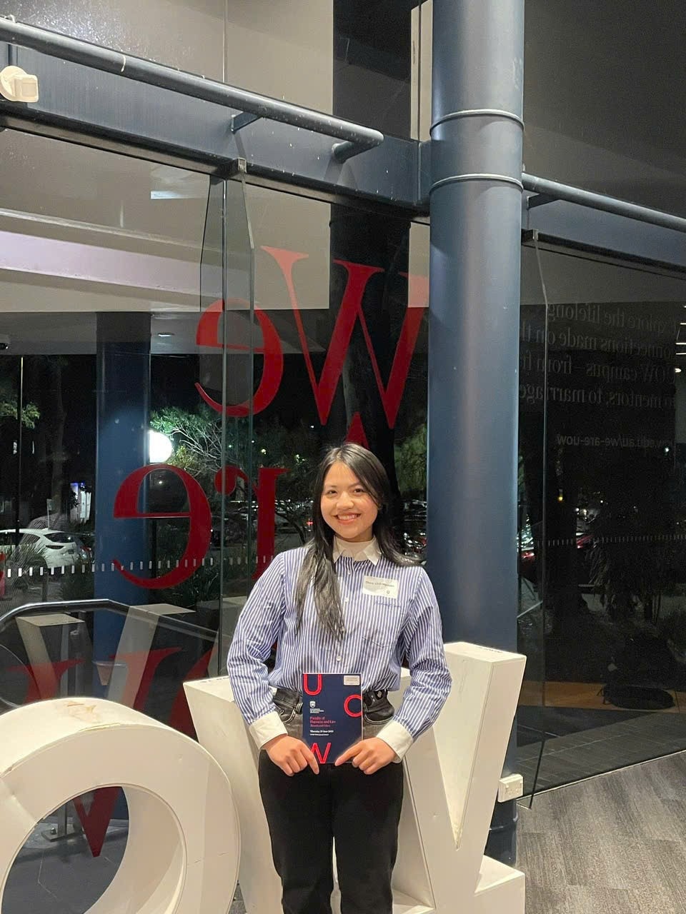 Thùy Linh làm việc tại Bộ Kiểm toán của bang New South Wales (Úc)