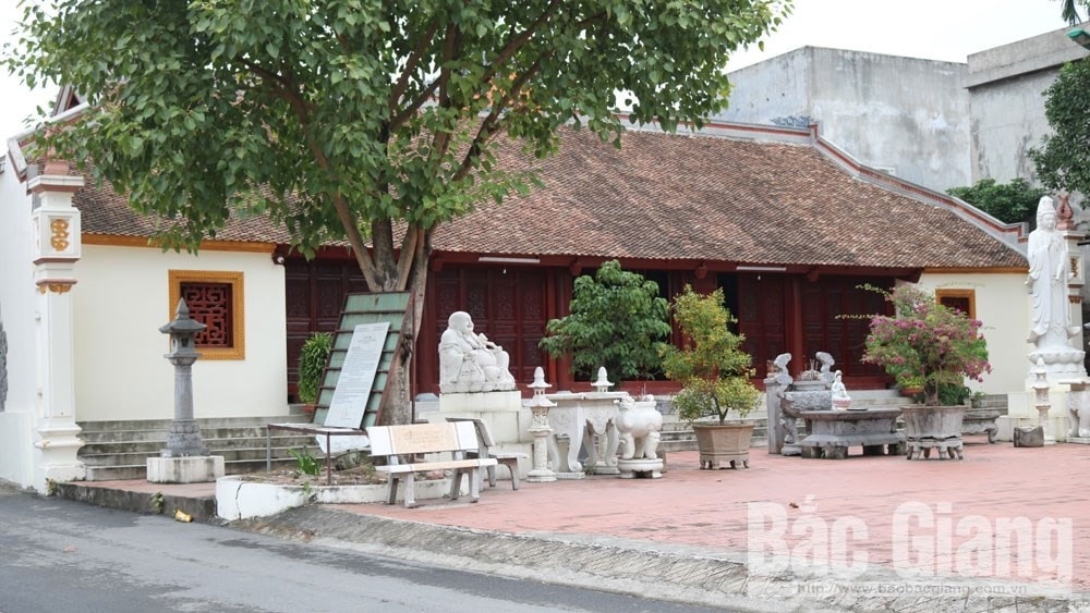 Chùa Làng Vẽ (phường Thọ Xương, TP. Bắc Giang), di tích kiến trúc nghệ thuật quốc gia, xếp hạng năm 1994 sở hữu những giá trị văn hóa độc đáo