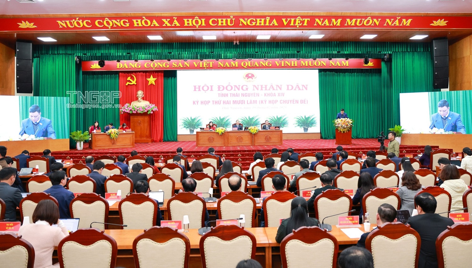 Toàn cảnh Kỳ họp thứ 25, HĐND tỉnh Thái Nguyên Khóa XIV