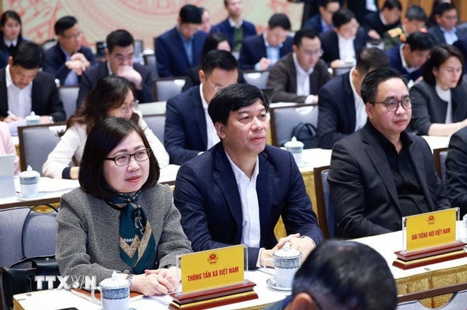 Các đại biểu tham dự Hội nghị Chính phủ với các địa phương về tăng trưởng kinh tế. Ảnh: Dương Giang/TTXVN