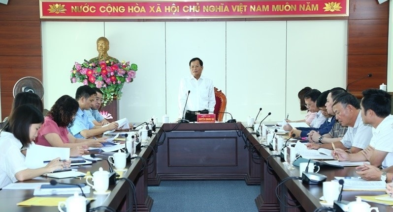 Phó Chủ tịch HĐND tỉnh Thanh Hóa Nguyễn Quang Hải chủ trì buổi giám sát tại TP. Thanh Hóa