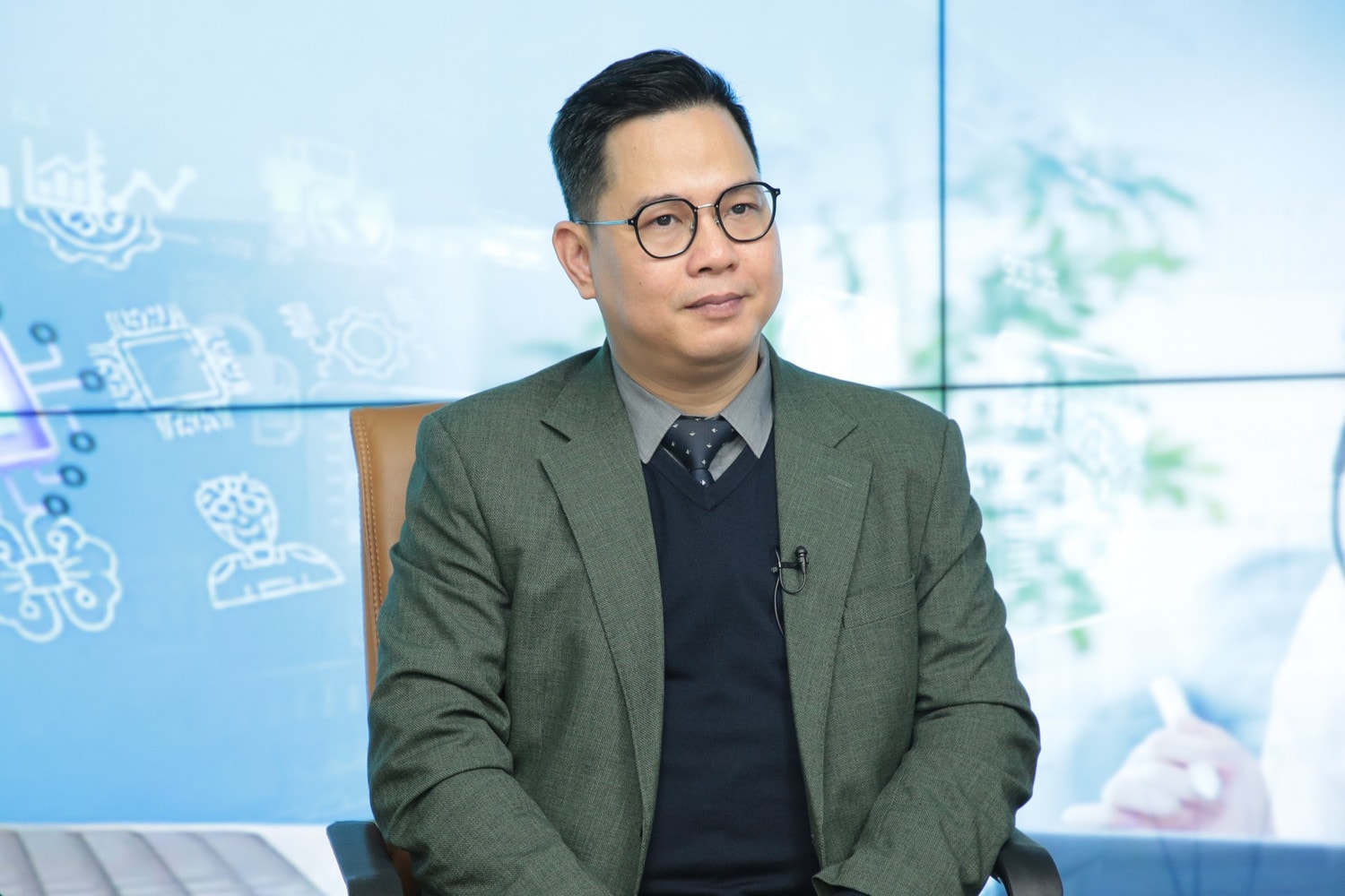 PGS.TS Trần Thành Nam, Phó Hiệu trưởng Trường Đại học Giáo dục - Đại học Quốc gia Hà Nội (Ảnh: Duy Thông)