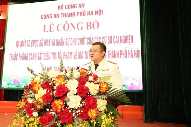 Trung tá Bùi Anh Vũ, Trưởng cơ sở cai nghiện số 1.