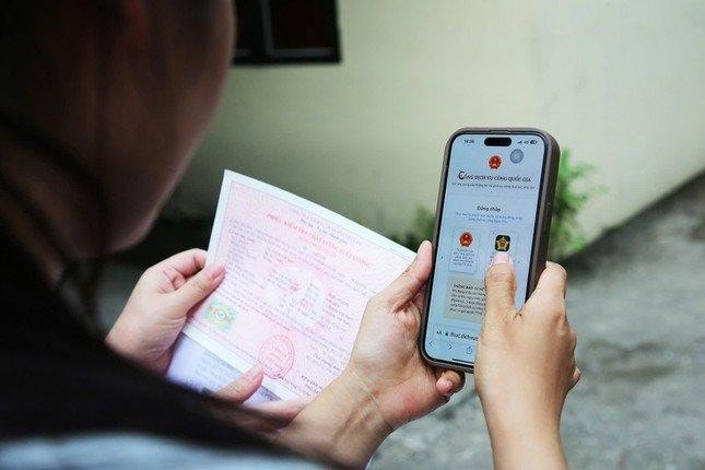 Người dân có nhu cầu cấp, đổi giấy phép lái xe bằng hình thức trực tuyến thì truy cập vào Cổng dịch vụ công quốc gia. Ảnh: ITN