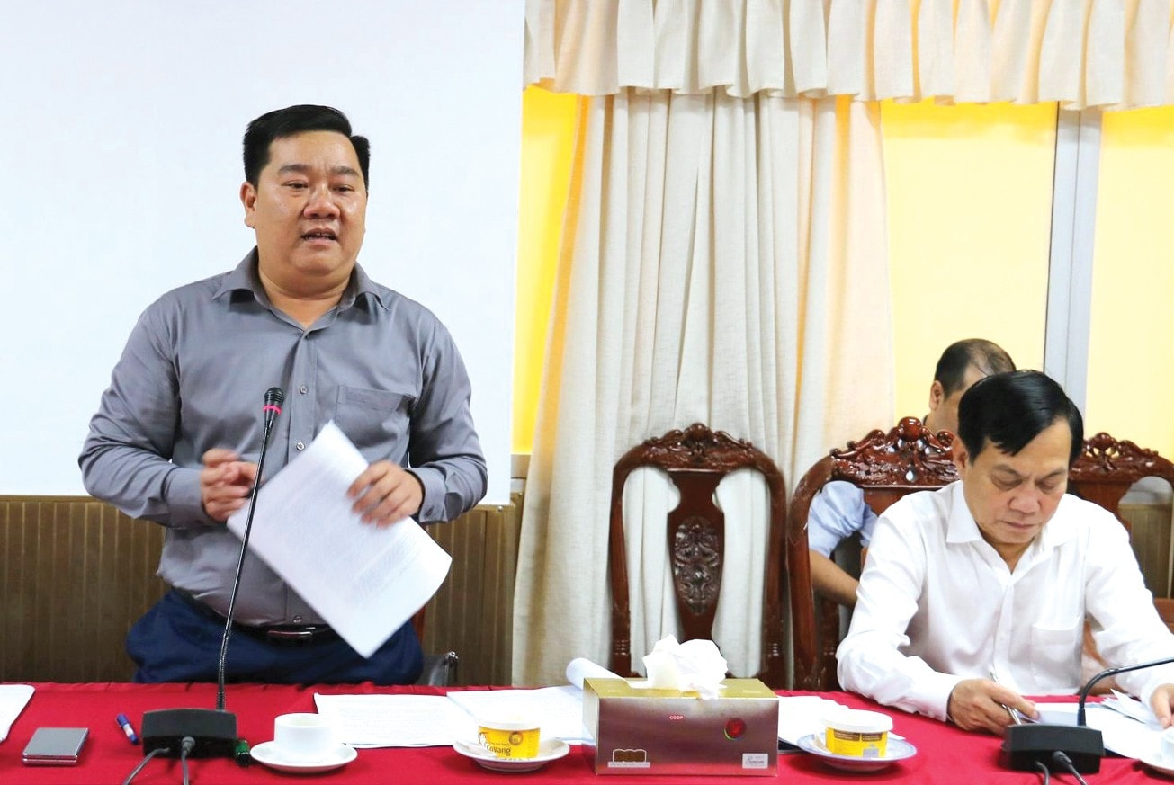 Phó Giám đốc Sở Giao thông vận tải TP. Cần Thơ Phạm Văn Đồng phát biểu